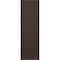 Ekena Millwork True Fit PVC Single Panel Herringbone Modern Style Fixed Mount Shutters, Raisin Brown, 12W x 36H, PR TFP001HB12X036TB - alternate 15